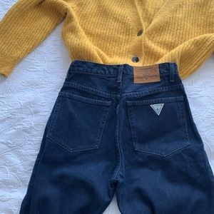 Guess vintage jeans sz 28 tall high waist